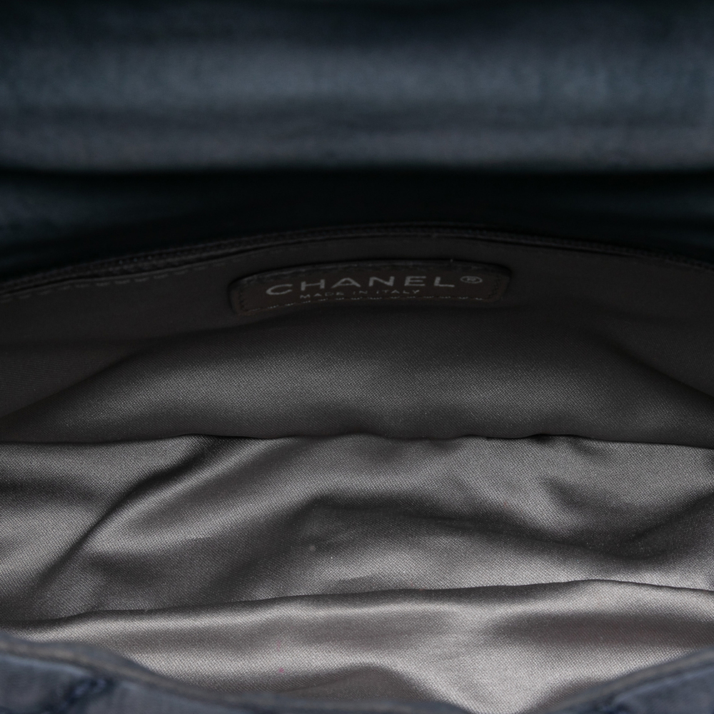 Pre-Loved Chanel Medium CC Quilted Satin Single Flap - Picture 4 of 7
